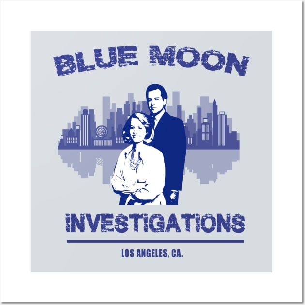 blue moon investigations Wall Art by aluap1006